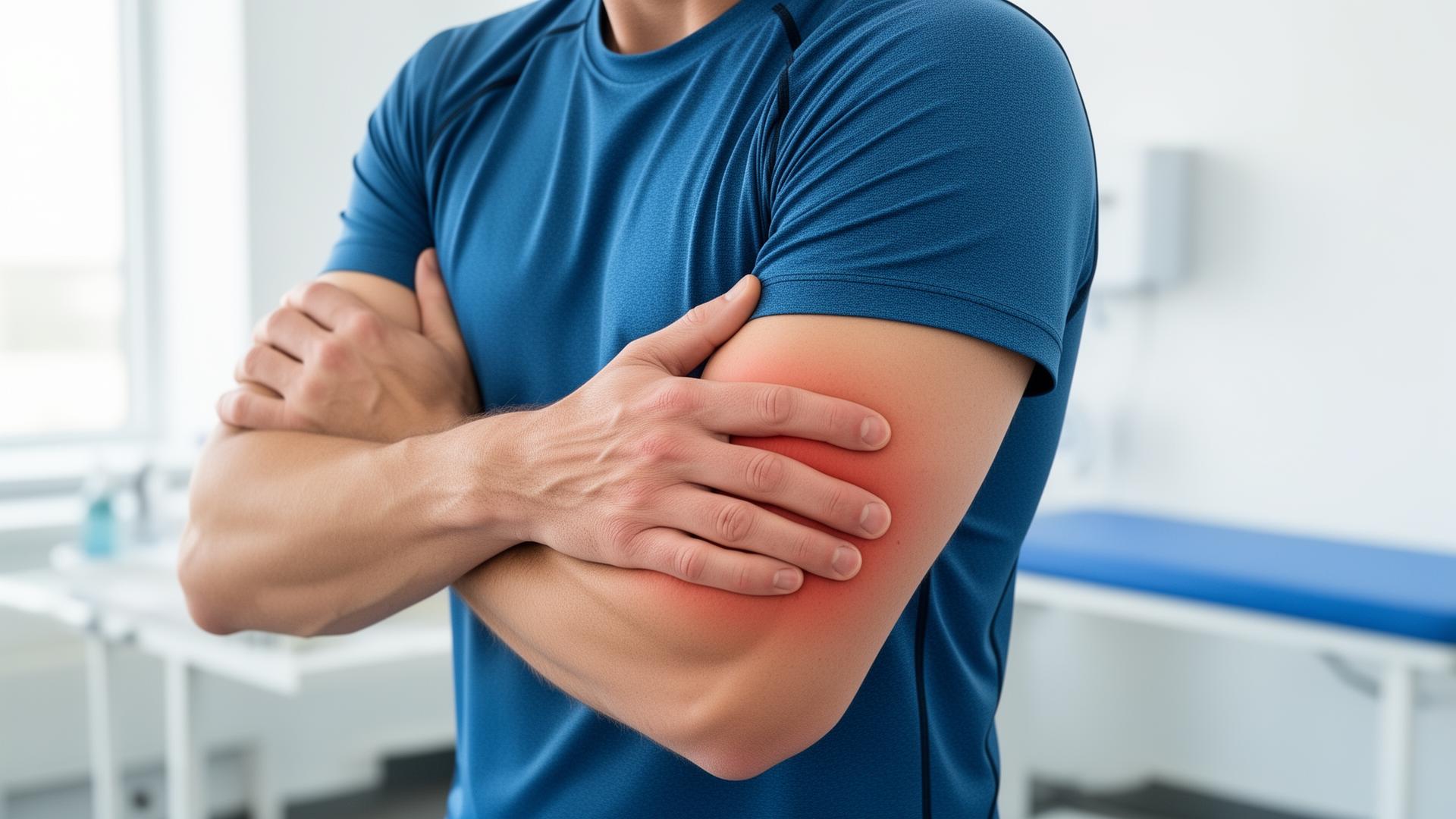 Elbow pain from tendinopathy