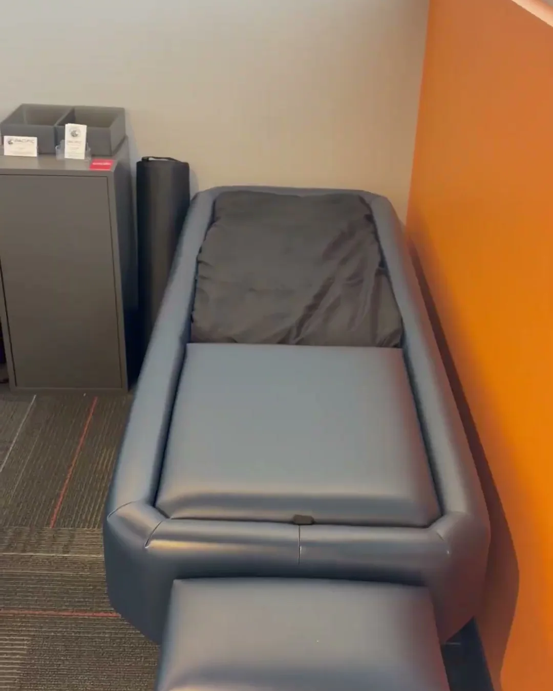 HydroMassage table in the Oceanside office HydroMassage table in the Oceanside office